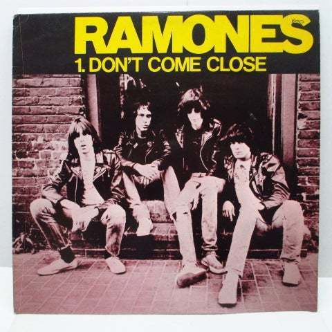 RAMONES-Don't Come Close (UK Ltd.Yellow VInyl 12)_画像1