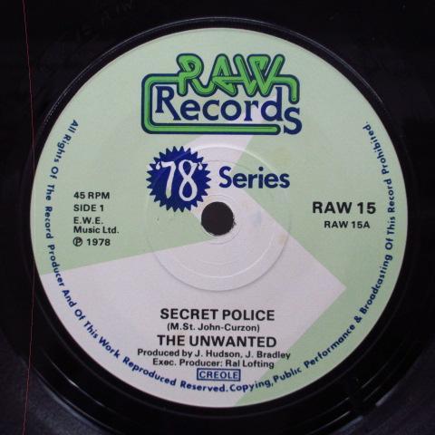 UNWANTED， THE-Secret Police (UK Orig.7)_画像3