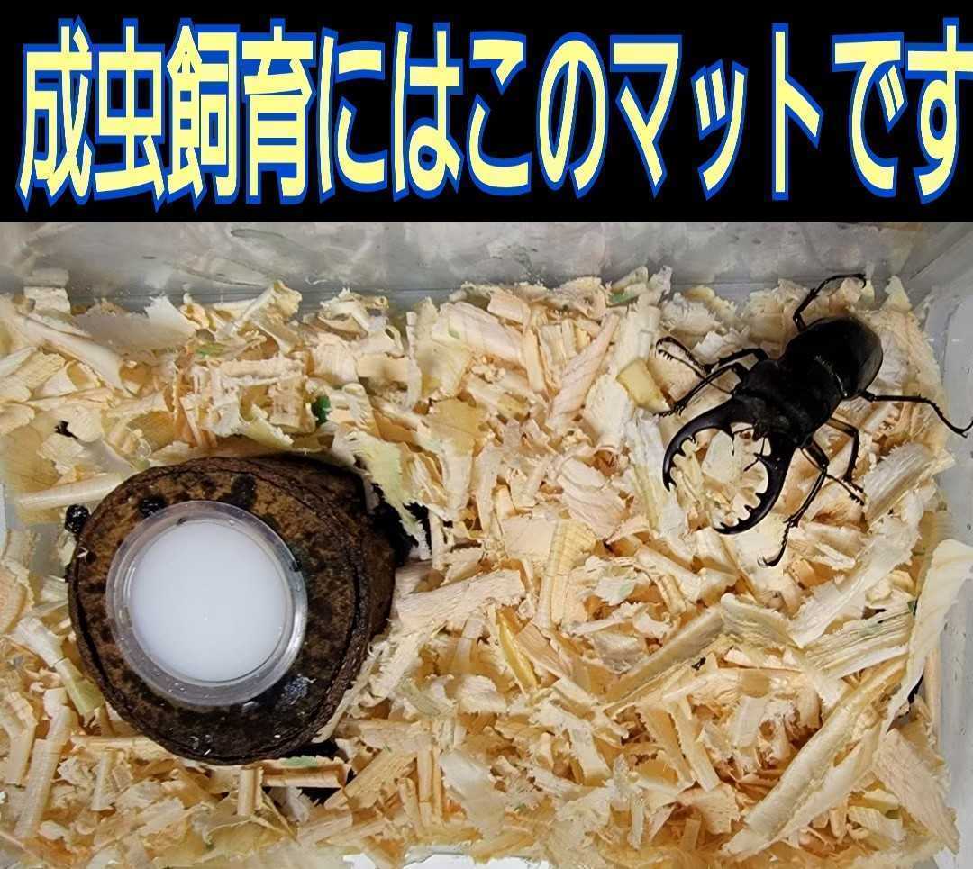 成虫管理にはこれが一番です！爽やかな香りの針葉樹クリーンマット☆生体が目立ちケース内が明るくなります！コバエやダニもわきません10L_画像3