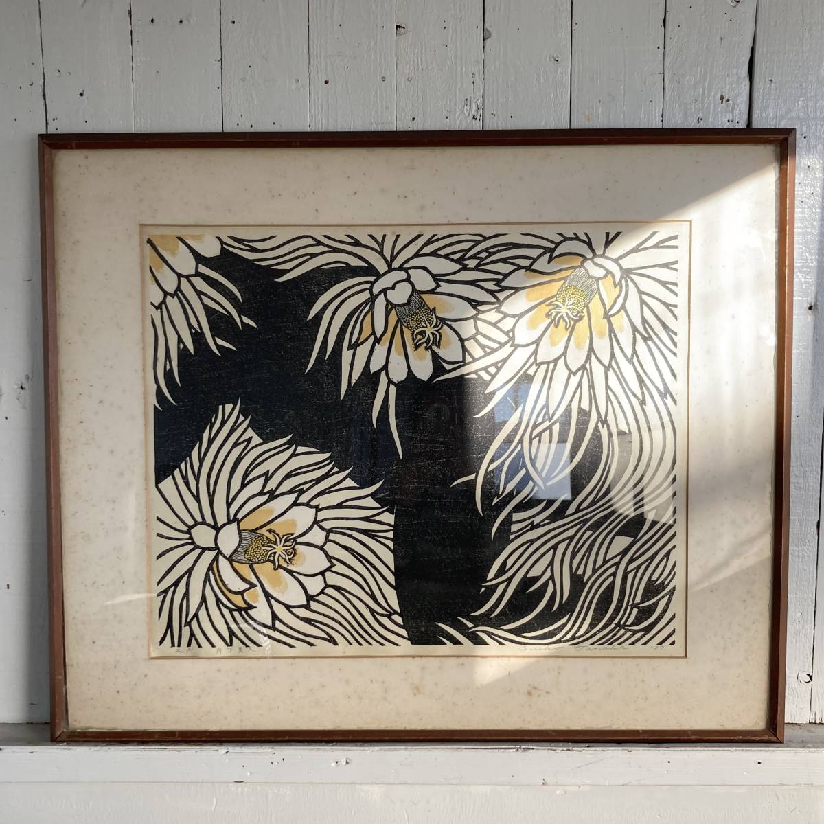 割引購入 古物22.01.16-3 中古 Tanaka Sueko 版画『月下美人』a.p - 絵画⁄タペストリ 割引購入 古物22.01.16-3 中古 Tanaka Sueko 版画『月下美人』a.p - 絵画⁄タペストリ