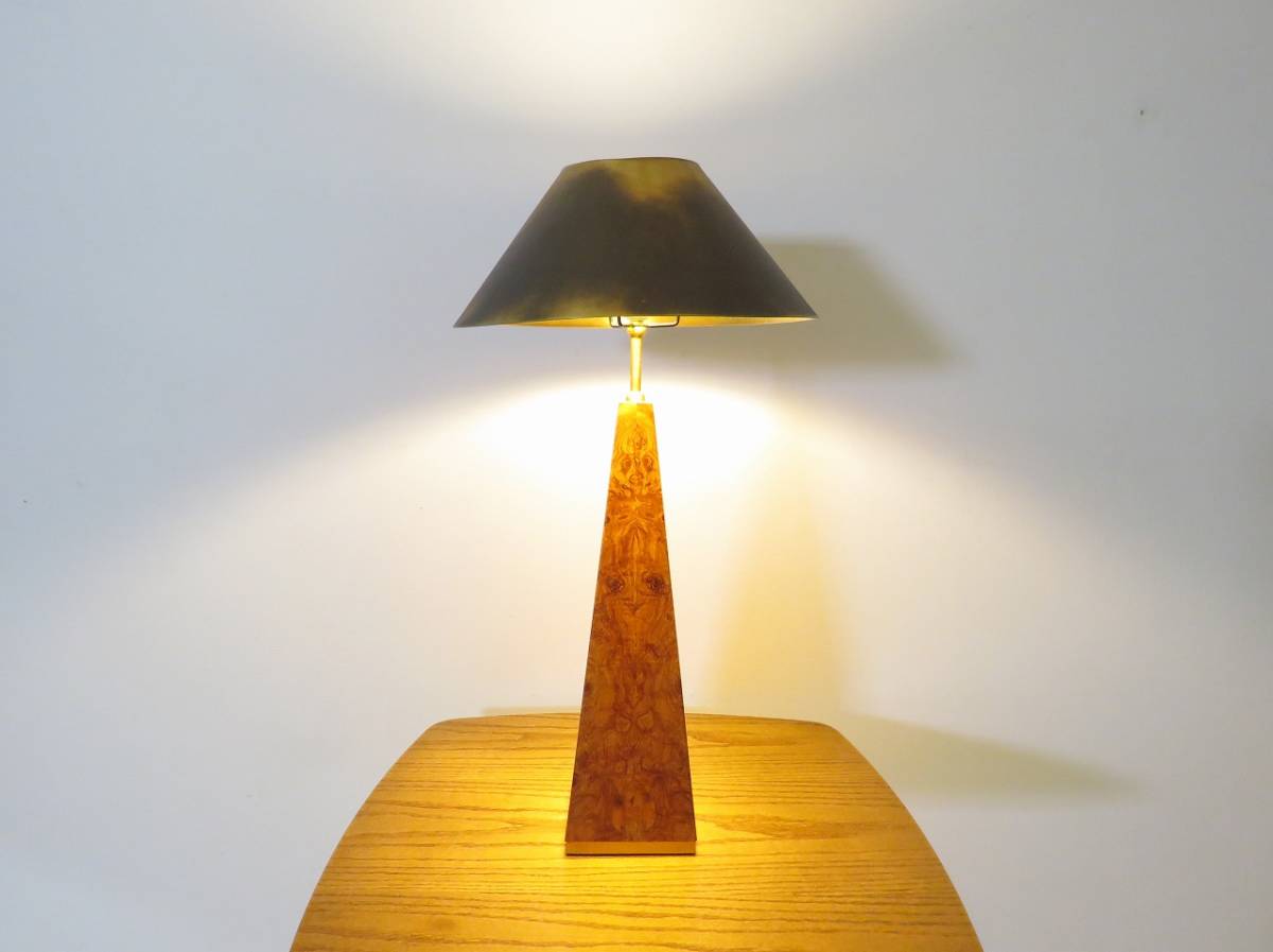 イタリア製 ヴィンテージ テーブルスタンド 照明 ランプ 真鍮 クラシカル_画像1