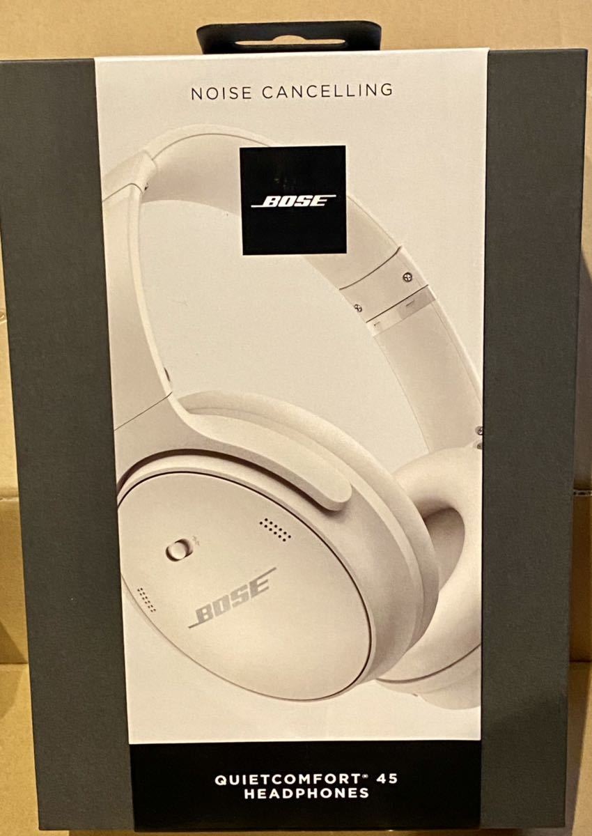 ○新品○BOSE ワイヤレスヘッドホン ノイズキャンセリングWhite