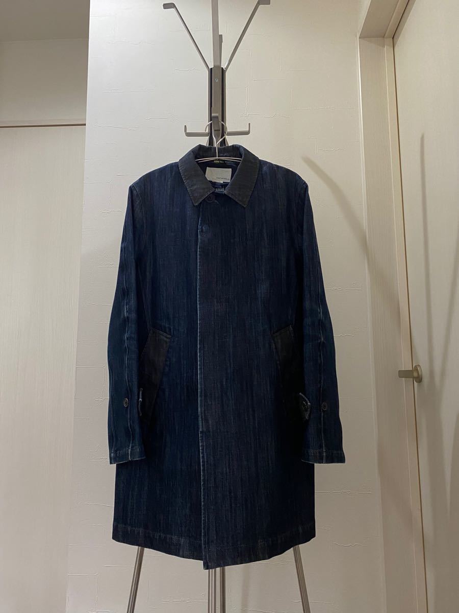 nanamica ナナミカ GORE-TEX ゴアテックスデニムステンカラー nanamica ナナミカ GORE-TEX ゴアテックスデニムステンカラー