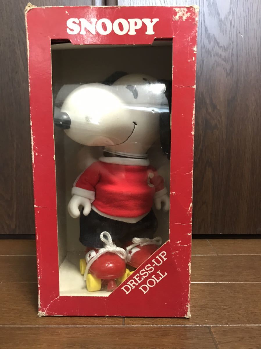 スヌーピー snoopy dress-up doll ドレスアップドール 人形 roller skater ローラースケーター ローラースケート PEANUTS ピーナッツ