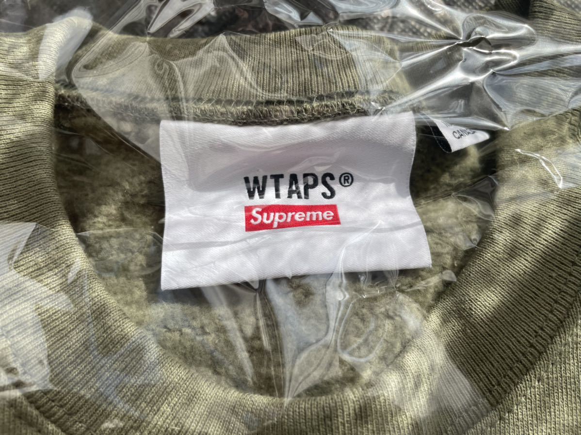supreme wtaps crewneck olive Lサイズ | www.jarussi.com.br