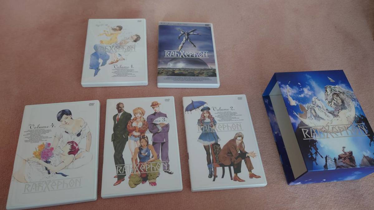 ☆美品傷なし ラーゼフォンDVD全9巻BOX2種付き、DVD前奏曲、初回版劇場