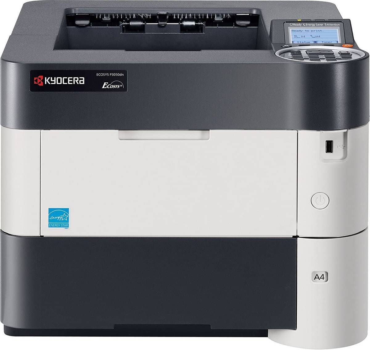 京セラ レーザープリンター A4モノクロ ECOSYS P3045dn/45PPM/両面印刷