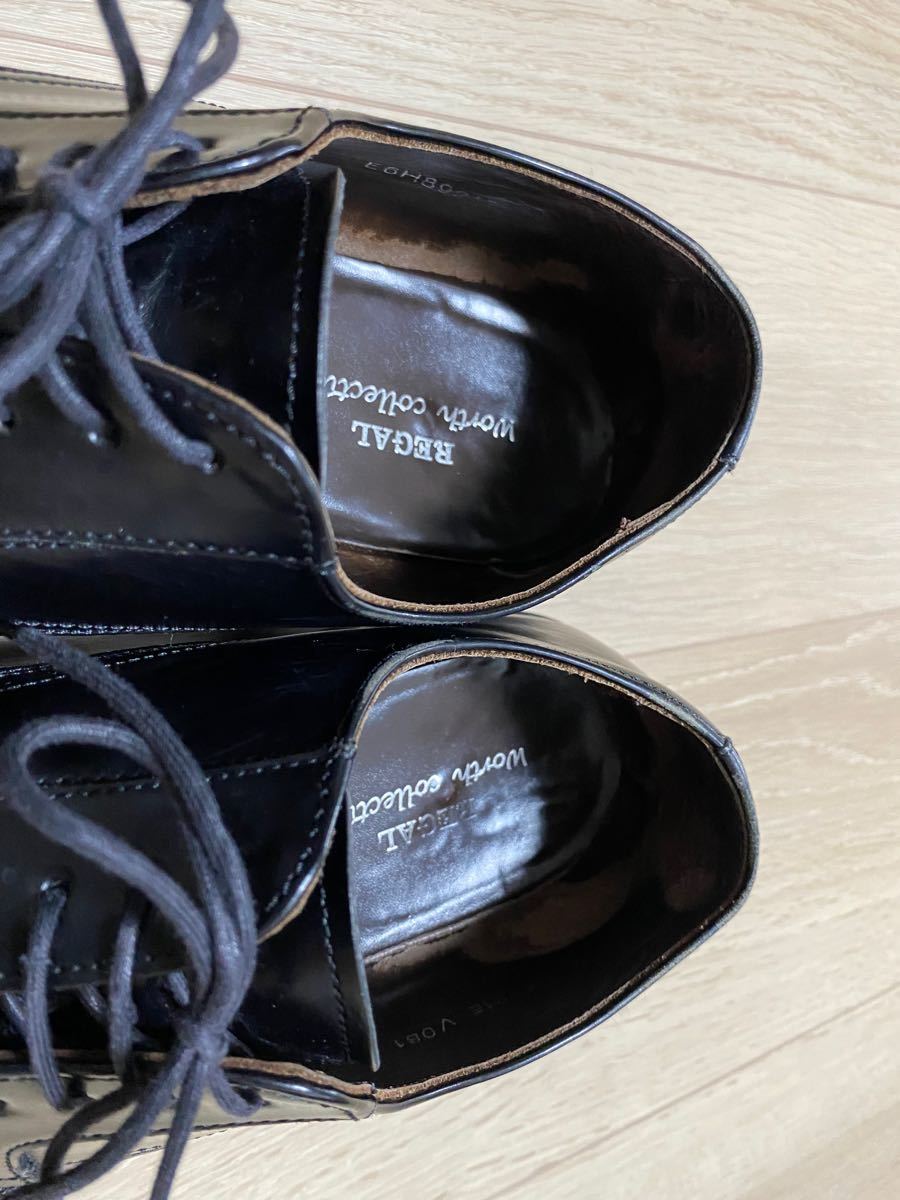 REGAL ビジネスシューズ 黒 革靴 ドレスシューズ 27cm