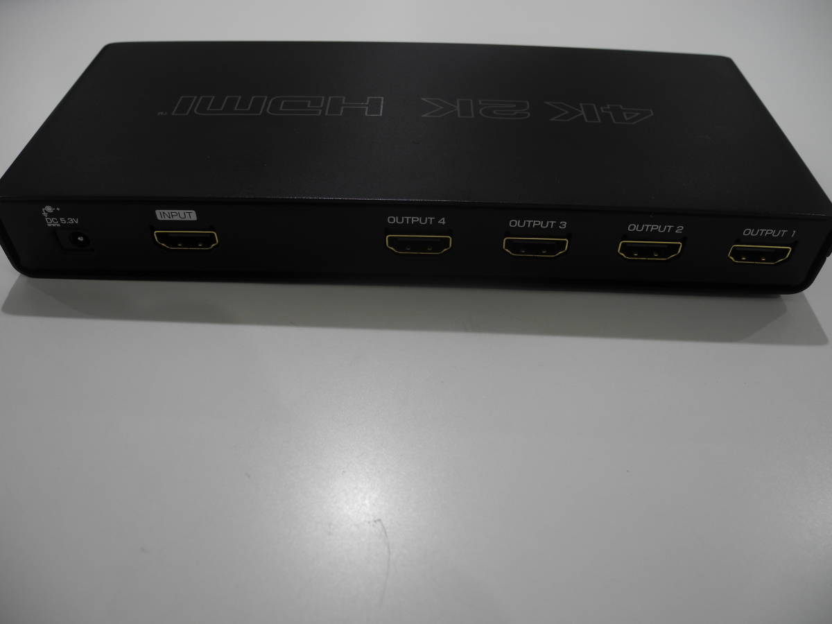 [中古] HDMI 分配器 4K2K対応HDMI分配器（4分配） SANWA VGA-UHDSP4　サンワサプライ_画像4