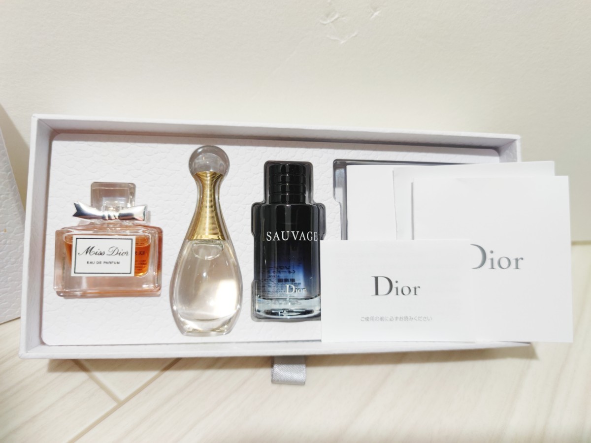 新品未使用】Dior ジャドール ソヴァージュ ミスディオール クリスチャンディオール フレグランスディスカバリー セット 