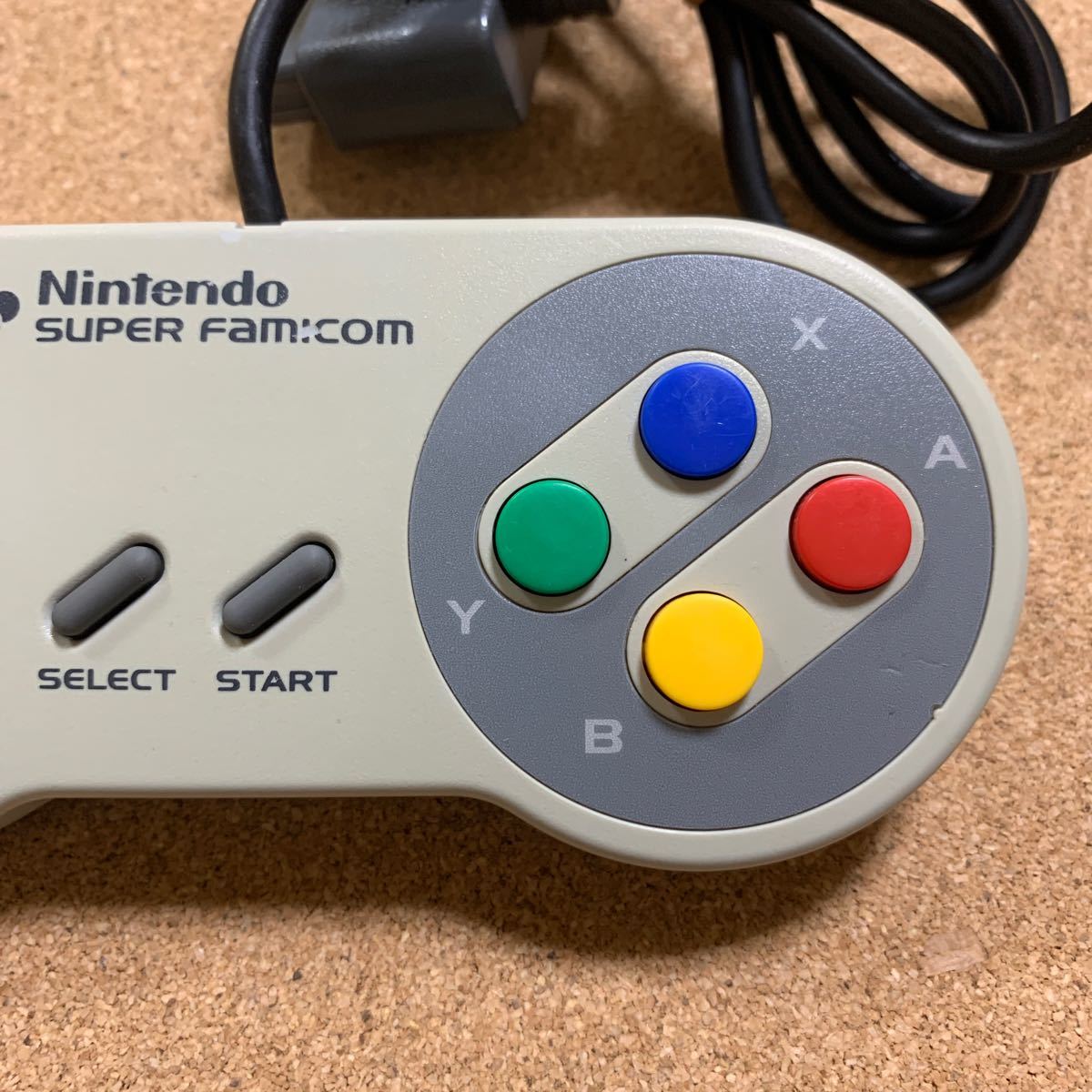 動作確認済み スーパーファミコン コントローラー スーファミ レトロ SFC 任天堂 ニンテンドー Nintendo