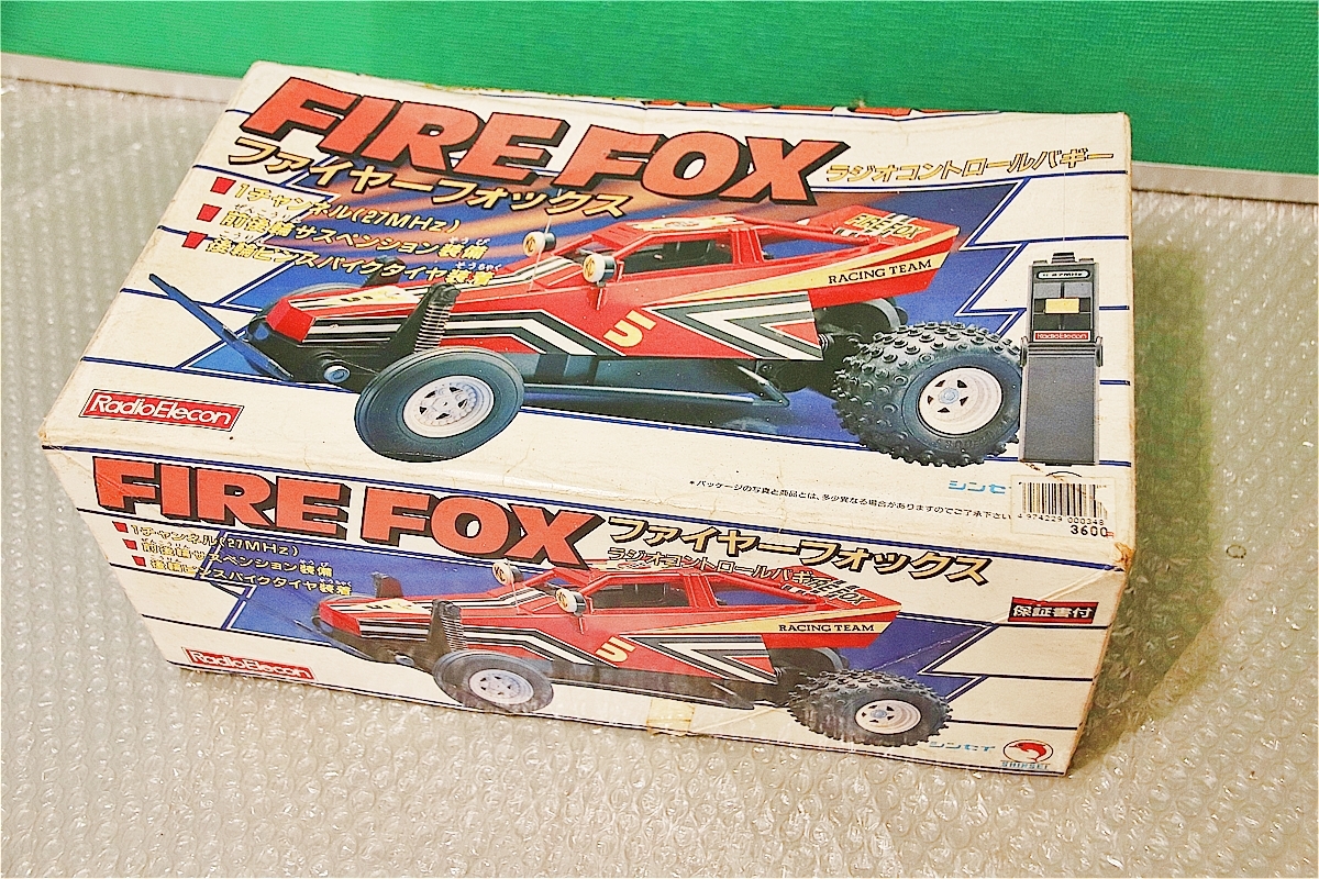 古い 昔のラジコン シンセイ SINSEI ファイア フォックス FIRE FOX 新品 未使用 当時物 コレクションに