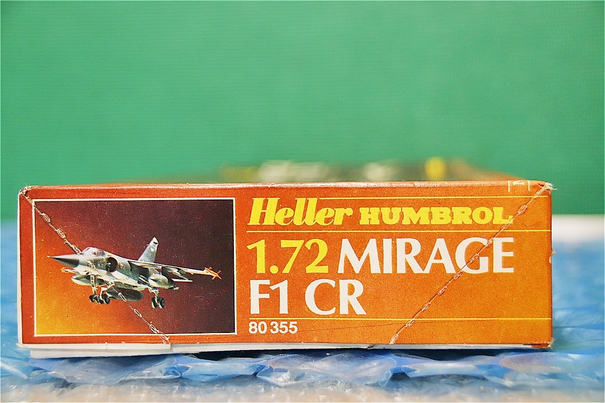 プラモデル エレール Heller 1/72 MIRAGE F1CR ミラージュ 飛行機 未組み立て 古い 昔の海外プラモの画像5