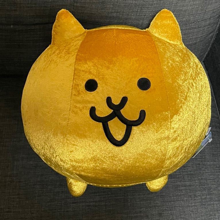 Yahoo!オークション - 即決 にゃんこ大戦争 金ネコ BIG ぬいぐるみ Yahoo!オークション - 即決 にゃんこ大戦争 金ネコ BIG ぬいぐるみ