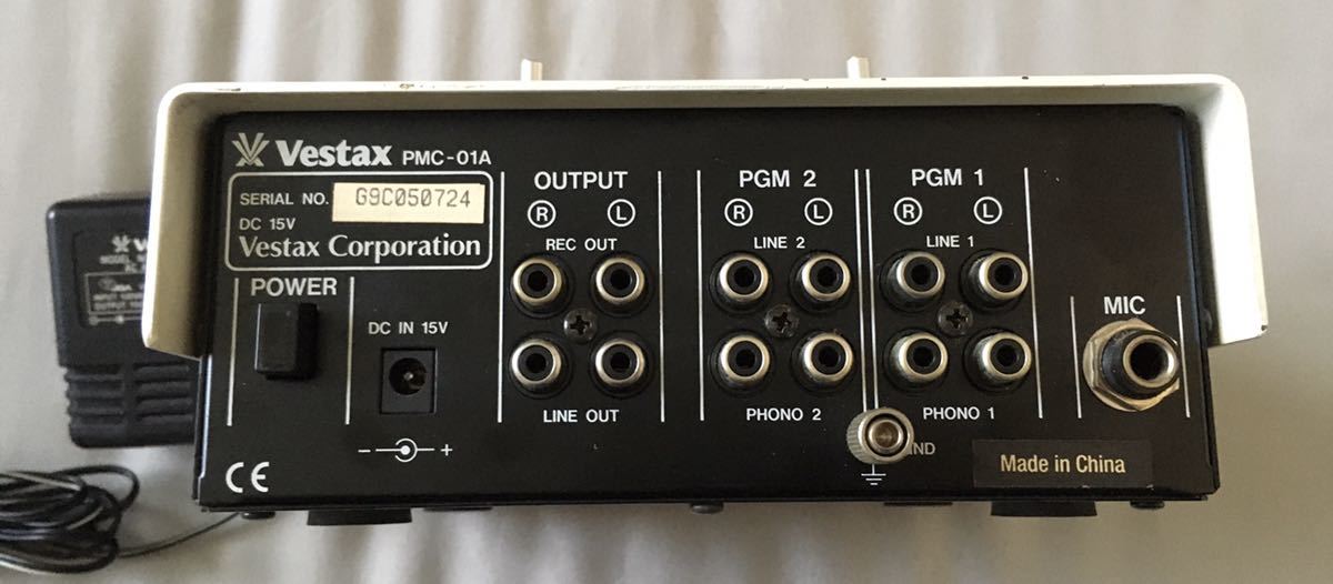 Vestax PMC 01A DJミキサー ホワイトカラー|Yahoo!フリマ(旧PayPayフリマ) Vestax PMC 01A DJミキサー ホワイトカラー|Yahoo!フリマ(旧PayPayフリマ)