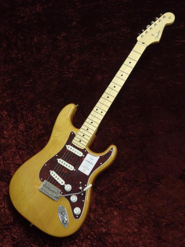 正規 Stratocaster II Hybrid Japan in Made Fender MN #JD21026495 Natural Vintage ストラトキャスター