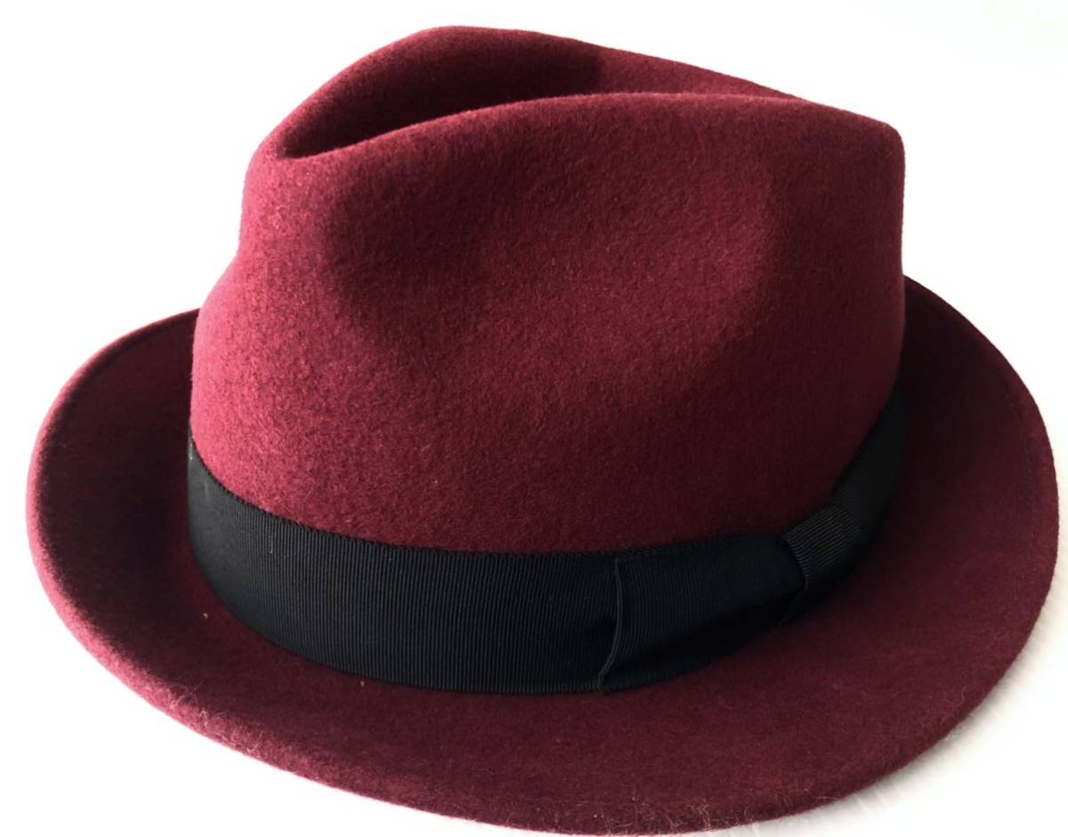 割引価格 ドライボーンズ 中折れハット ウールハット フェルトハット　　Dry Bones HAT 帽子 柳4960 ソフト帽