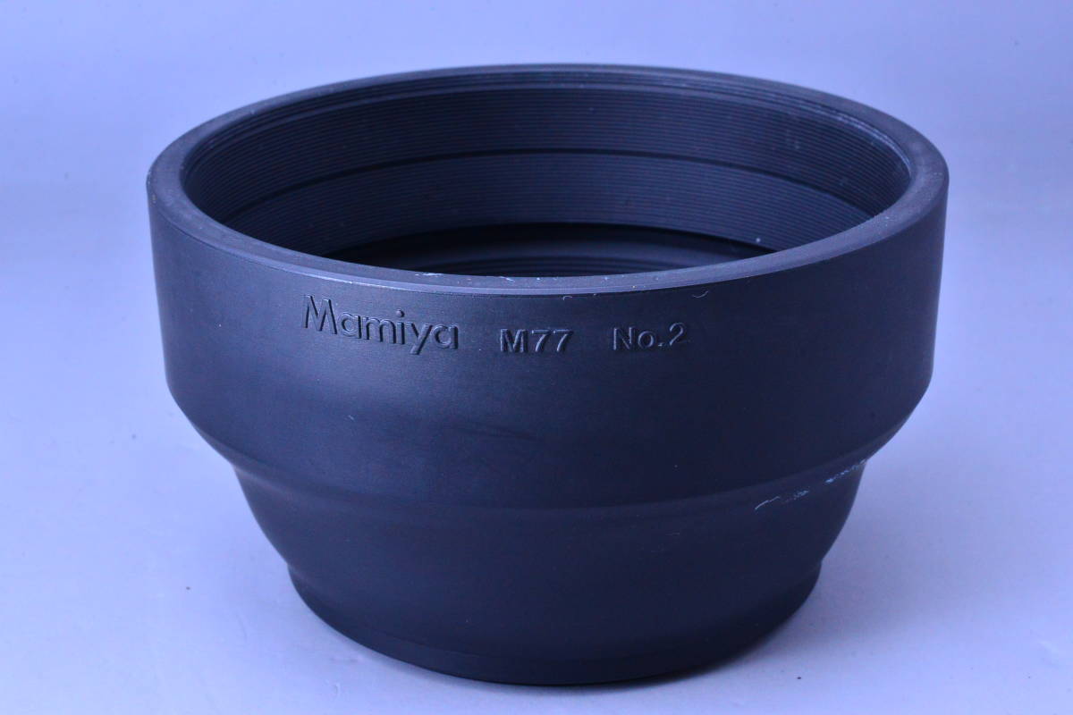 【送料無料】マミヤ Mamiya M77 ラバー レンズフード_画像1