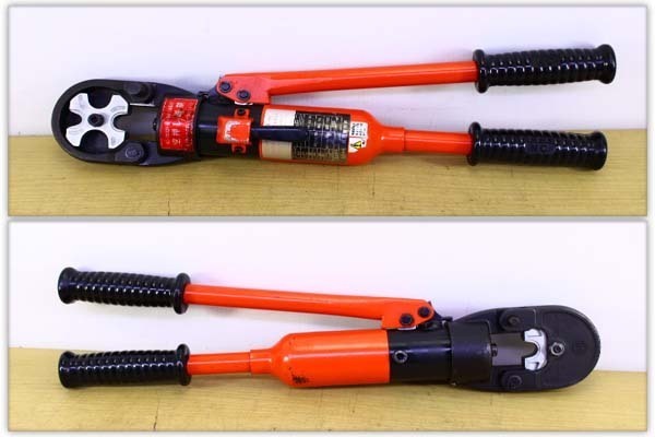 ○西田製作所 NC-150DR-H ロータリー油圧端子圧着機 手動油圧式 ○西田製作所 NC-150DR-H ロータリー油圧端子圧着機 手動油圧式