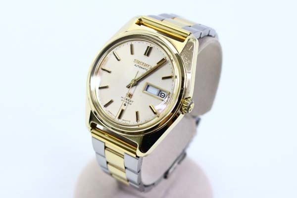 ○SEIKO グランドセイコー 6146-8000 ハイビート ゴールド 自動巻き