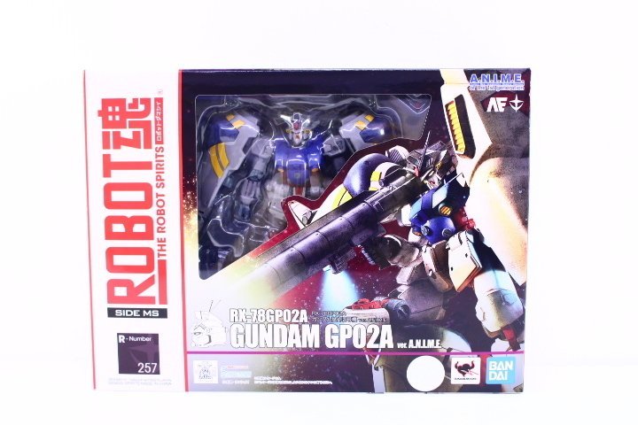 ●新品 BANDAI バンダイ ROBOT魂 ガンダム試作2号機 サイサリス ver. A.N.I.M.E. GP02A RX-78GP02A フィギュア【10688621】