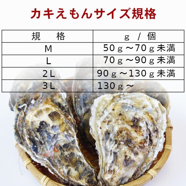 【グルメマートJAPAN】産地直送 北海道厚岸産 殻付き生牡蠣 カキえもん [2L(90g～130g)] 10個セット_かき 牡蠣 カキえもん 生牡蠣 殻付き牡蠣