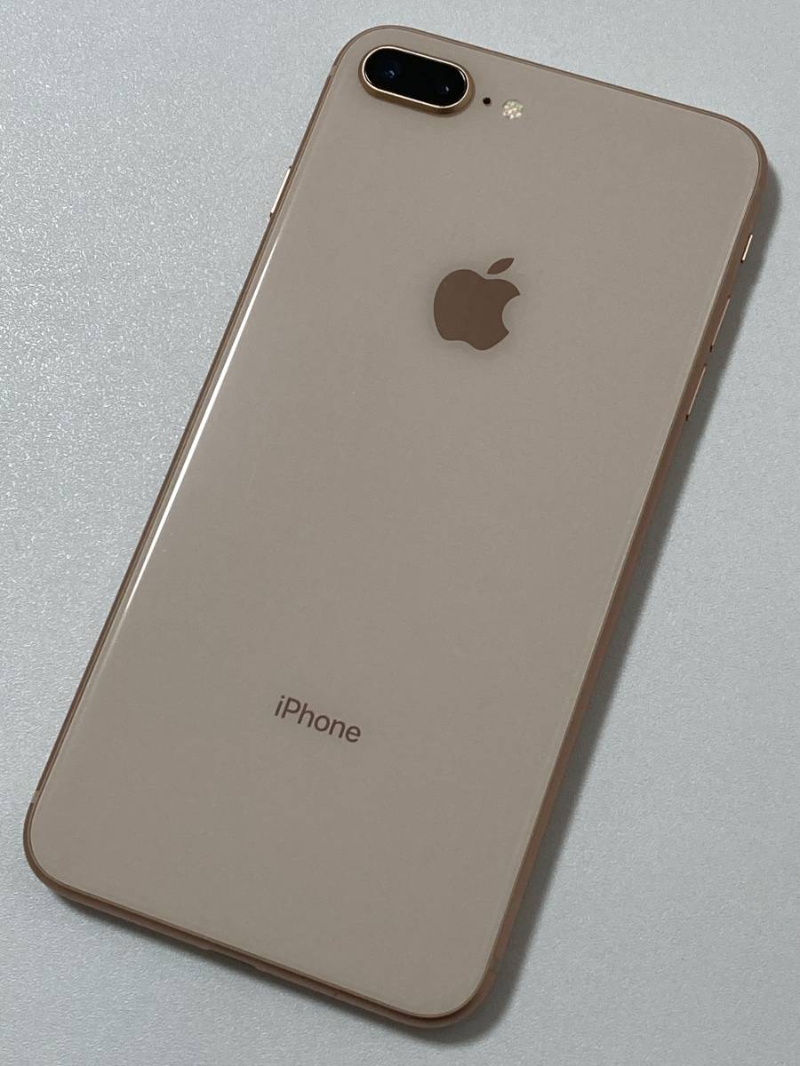 SIMフリー iPhone8 Plus 64GB Gold シムフリー アイフォン8 プラス ゴールド 金 docomo au softbank ドコモ エーユー ソフトバンク 本体