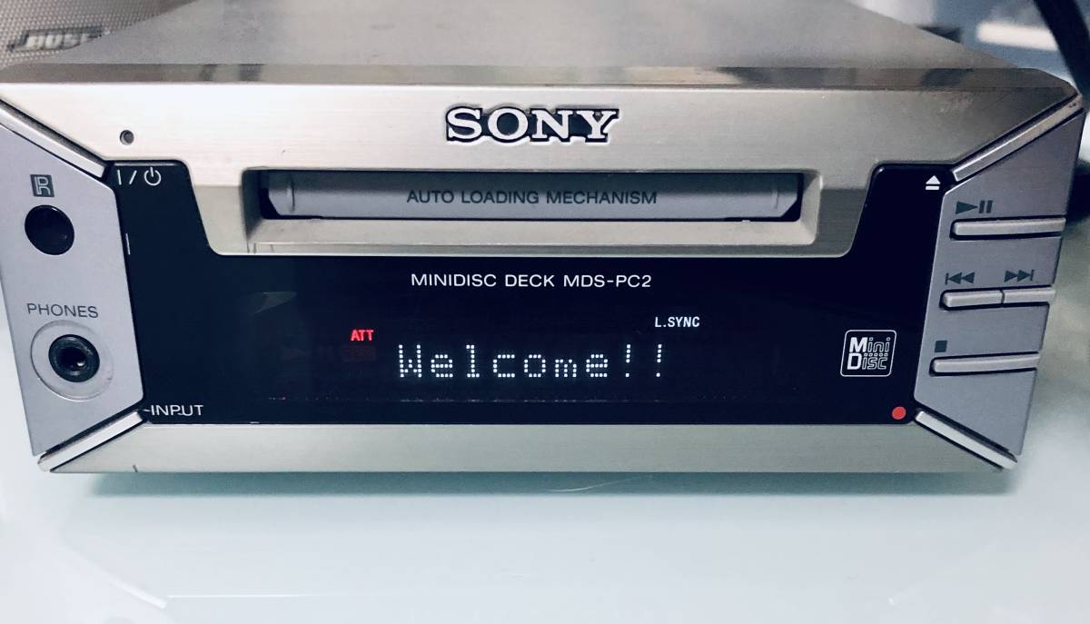 ミニディスクデッキ SONY MDS-PC2|Yahoo!フリマ(旧PayPayフリマ) ミニディスクデッキ SONY MDS-PC2|Yahoo!フリマ(旧PayPayフリマ)