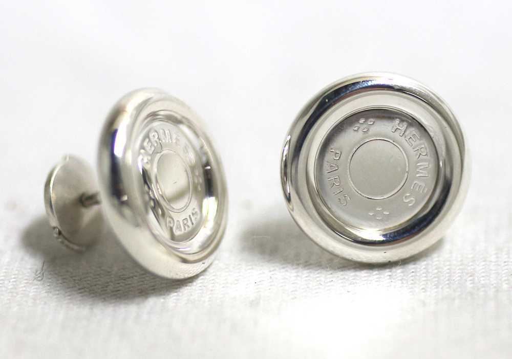 HERMES エルメス セリエ ピアス SV925 シルバー