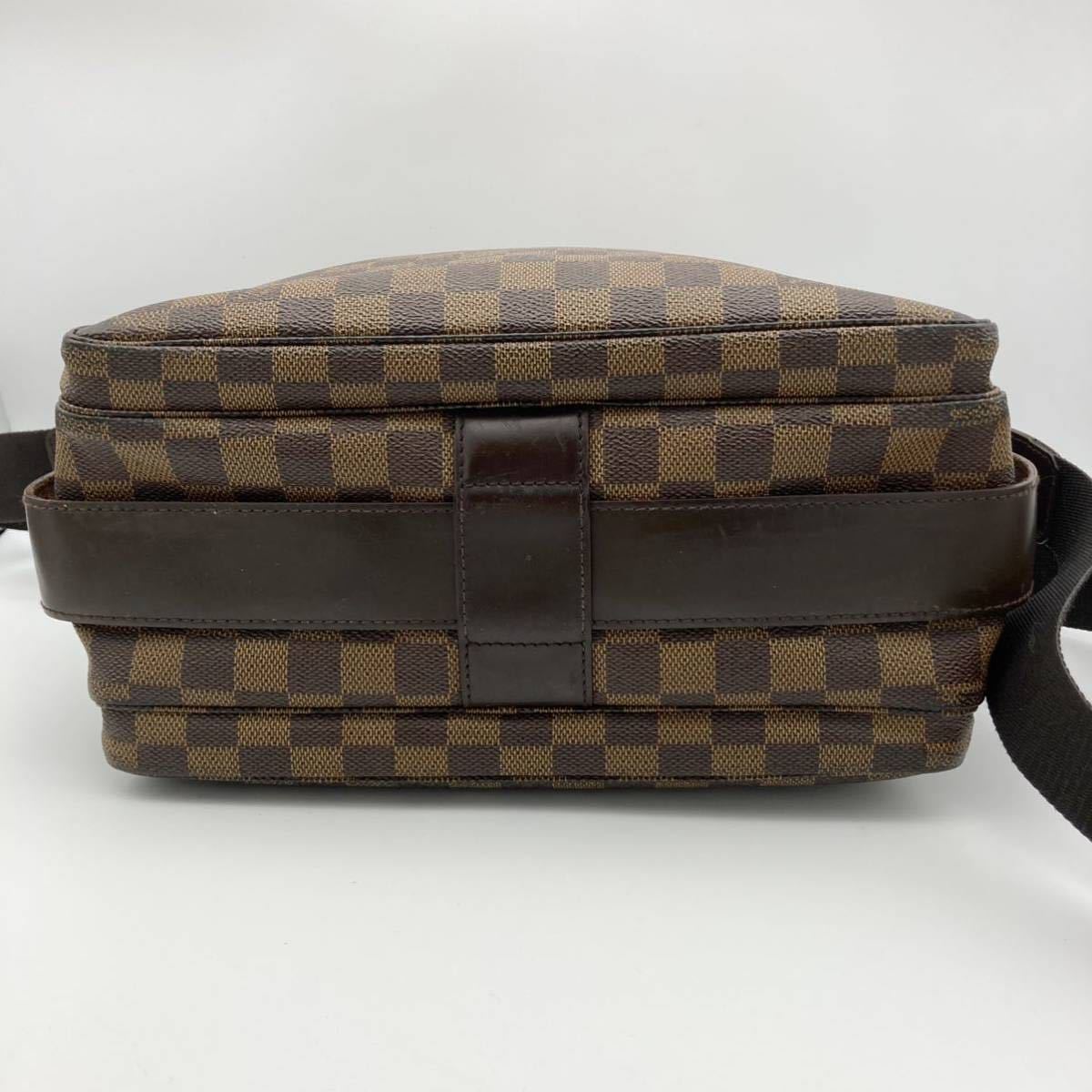 1円～ 極美品 LOUISVUITTON ルイヴィトン ナヴィグリオ ダミエ エベヌ