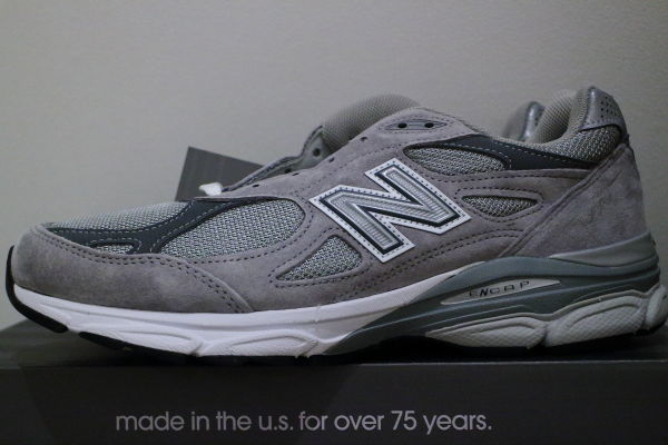 送料無料 新品 未使用 MADE IN USA NEW BALANCE M990GY3 M990 GY3 M990