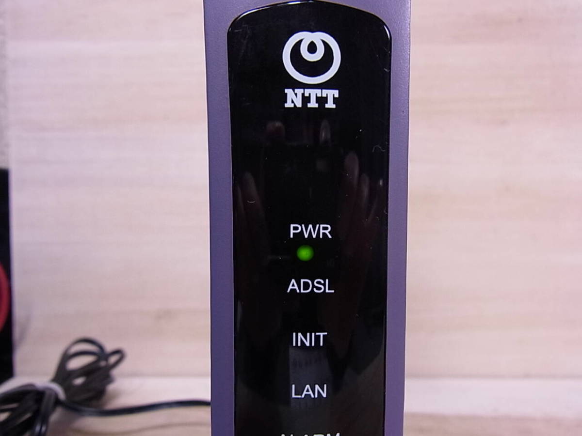 *G/197*NTT west Japan *ADSL modem -MS2* Junk 