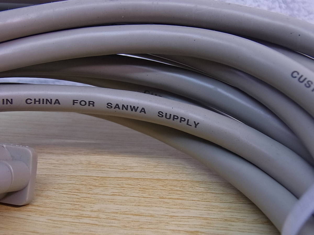 *G/308* Sanwa Supply SANWA SUPPLY* принтер кабель 4m*KPU-PS4K* работа неизвестен * Junk 