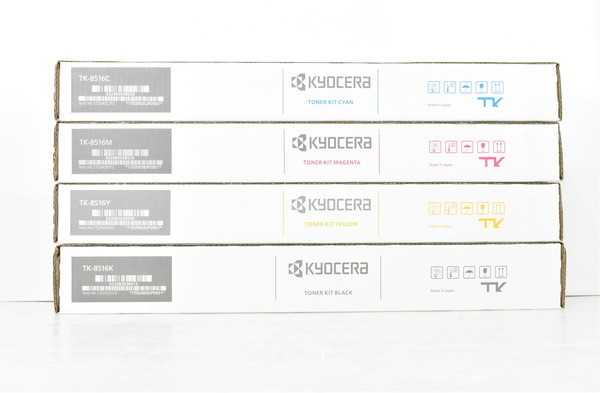 未使用 KYOCERA 純正 京セラ トナーキット TK-8516 4色セット 34E0167