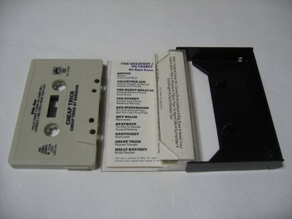 【カセットテープ】 CHEAP TRICK / AT BUDOKAN US版 チープ・トリック at 武道館_画像2