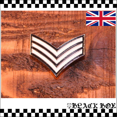 英国インポート Pins Badge ピンズ ピンバッジ 英軍 イギリス 空軍 軍曹階級章 MODS モッズ 118_画像1