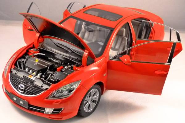  Mazda специальный заказ 1/18 Mazda Atenza седан красный Mazda6