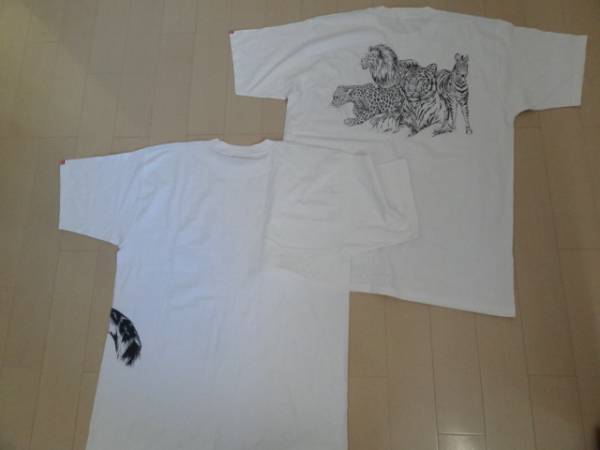 ビッグＴシャツ/Ｌ/大阪風？/トラ/未使用/シミあり_画像2