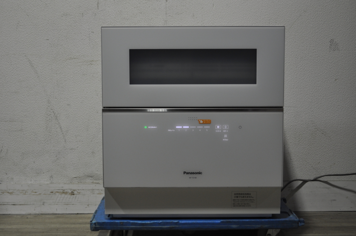 ヤフオク! - Panasonic 食器洗い乾燥機 NP-TZ100-W 2019年製 TM