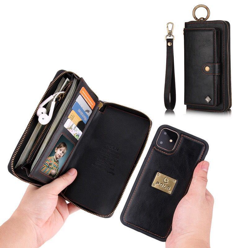 iPhone 14 Pro max レザーケース アイフォン14 プロ　マックス　ケース 手帳型 お財布付き カード収納 財布型 ブラック