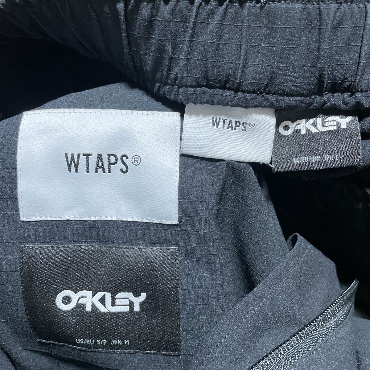 19ss wtaps oakley KEYS ブラック 上下 セットアップ