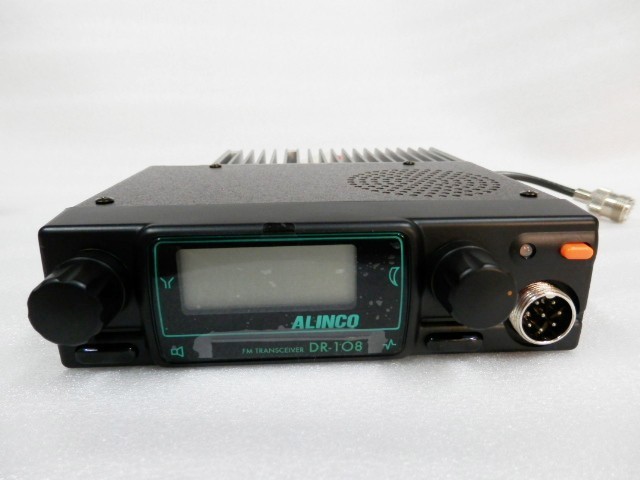 CL3024 アルインコ ALINCO DR-108U5 輸出用無線機 20CH 取説付き 受信機 省電力トランシーバー インカム ローバンド(410-430MHz)_画像1