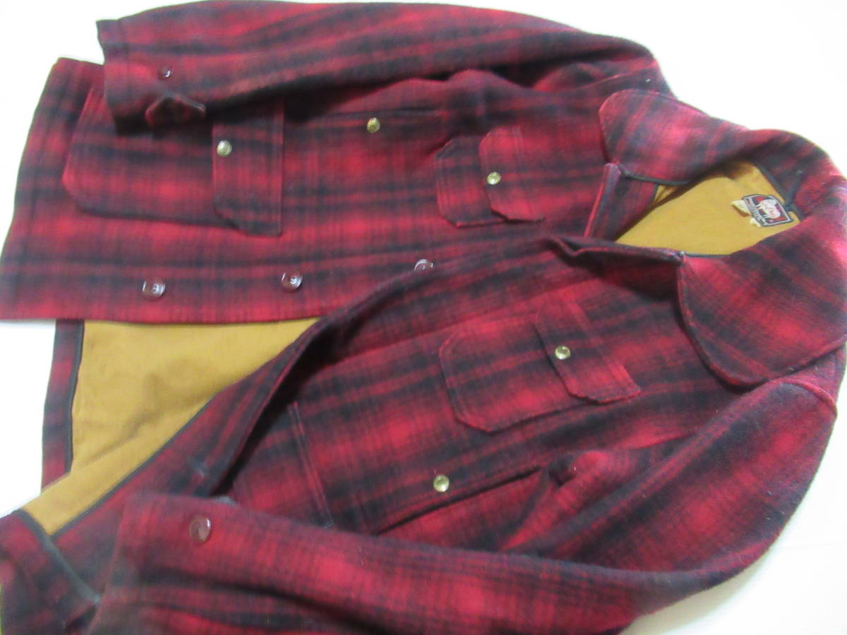 ヴィンテージ WOOLRICHウールリッチウーレンミルズ ブロックチェック