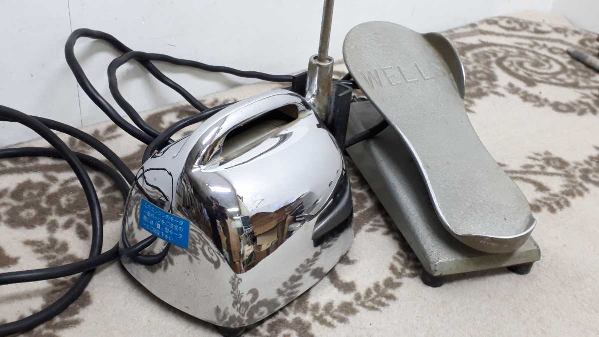 動作確認済み】歯科技工用ベルトエンジン ウエルズ E011 歯科技工機器