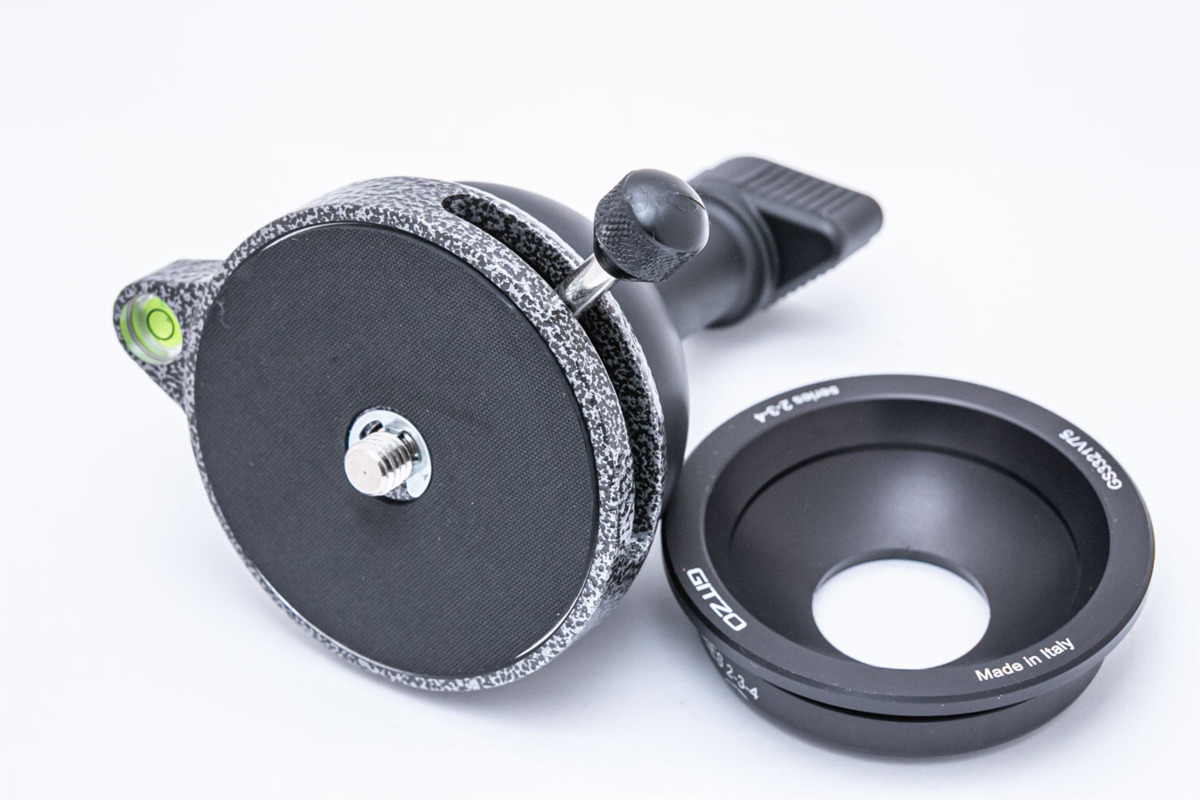 GITZO システマティックレベリングベース + ビデオアダプター3型75mm