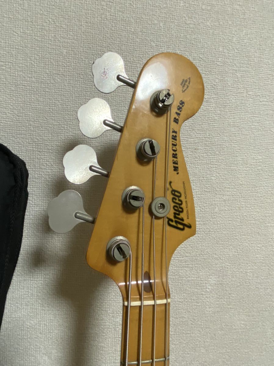 希少!【1978年製ジャパンビンテージ】プレシジョンベース グレコ
