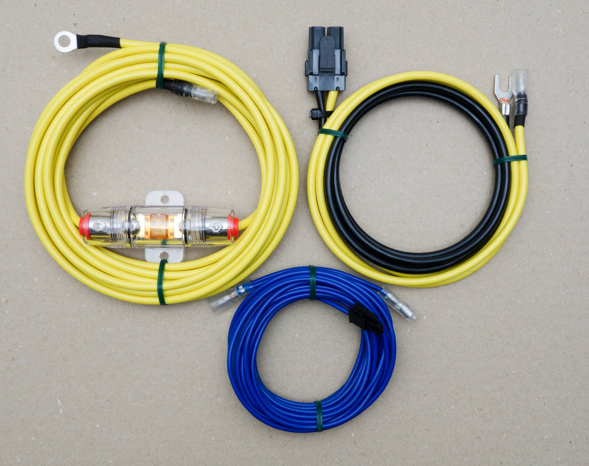 5Sq 6m バッ直 電源強化コードセット TS-WX910A・TS-WX99A用 5Sq 6m バッ直 電源強化コードセット TS-WX910A・TS-WX99A用