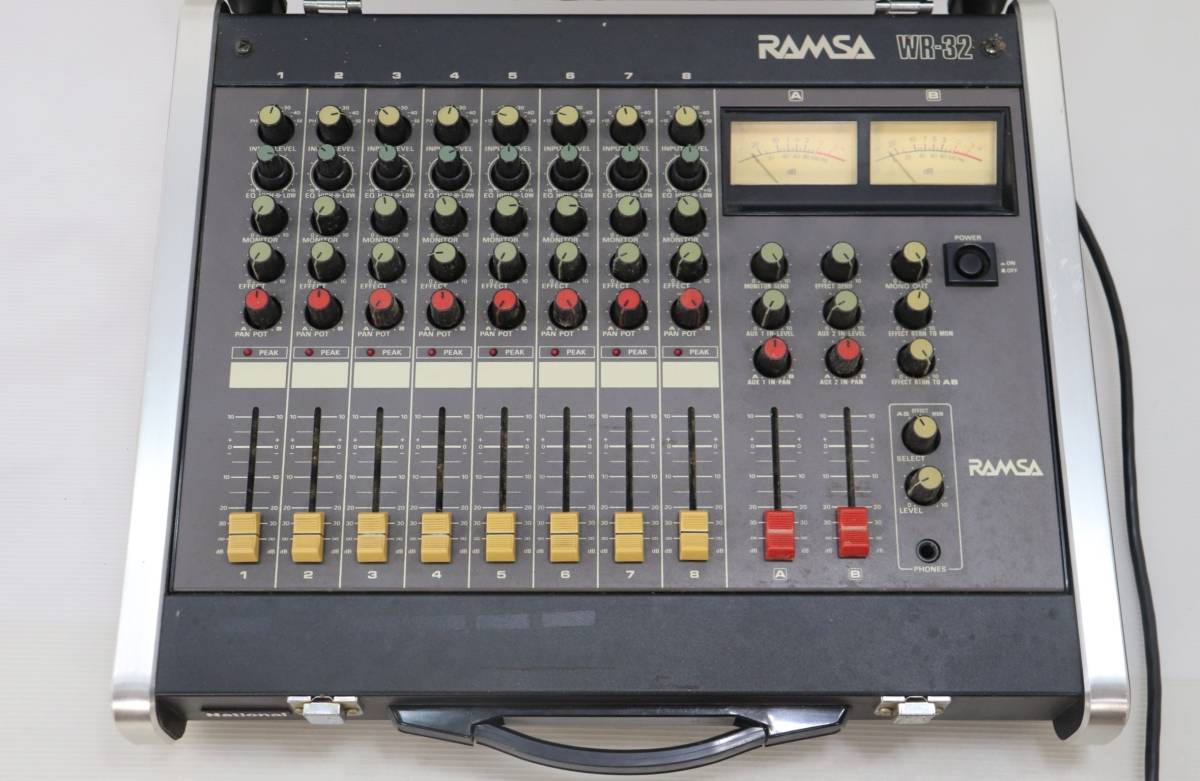 Yahoo!オークション - 30④【National RAMSA オーディオミキサー Yahoo!オークション - 30④【National RAMSA オーディオミキサー