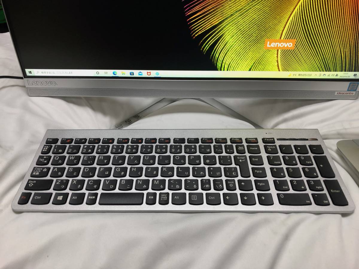 程度良好の】LENOVO ideacentre AIO 520S 16GB SSD 256GB カメラ 程度良好の】LENOVO ideacentre AIO 520S 16GB SSD 256GB カメラ