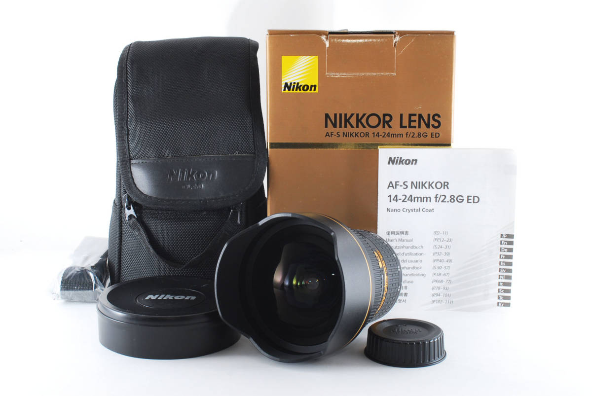 新発売の AF-S ニコン Nikon NIKKOR 元箱付き☆J02 ED G F2.8 14-24mm - ニコン - labelians.fr